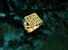 Magic square ring gold